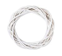 Gyrategirl Grapevine Wreaths 15/20/25/30/40cm DIY Grapevine Garland for Crafts, Decorative Door Wreaths for Front Door Outside All Season, Plain Rattan Wreaths for Christmas Wreath Making Supplies