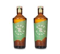 Gyre & Gimble Double Juniper Gin | 2 x 70 ottles | 42.5% ABV Norfolk Craft Gin | Citrus & Black Pepper Notes | Sustainable UK Distillery