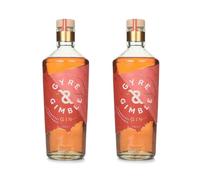 Gyre & Gimble Strawberry & Elderflower Gin | 2 x 70cl | 40% ABV | Handcrafted in Norfolk | Refreshingly Sweet & Floral