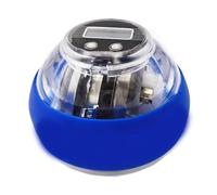 Gyro Ball Wrist Exerciser, Auto Start LED Gyroscope Power Trainer with Counter, Torque Forearm Strength Hand Finger Workout Tool platinum blue