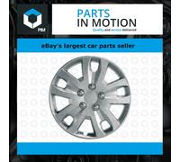 Ring RWT1579 Gyro 15" Car Wheel Trims Plastic Covers Set Of 4 Silver Universal