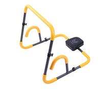 GYRONETICS® Ab Crunch Trainer - With Cushion, 56 x 67 x 56 cm, Padded Handles, Max. 100 kg - Ab Roller, Abdominal Machine, Abs Exerciser, Sit Up, Ab Trimmer, Core Workout, Stomach Trainer, Fitness