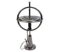 Gyroscope Toy Metal Desk Gyroscope, Compact Zine Alloy Gyroscope Stress Relief Fingertip Anti Gravity Decompression Toy