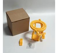 Gyroscopic Cup Holder Anti-Spill Self Leveling 360° Rotatable Clip-On for Motorcycles Tractors Trucks Boats