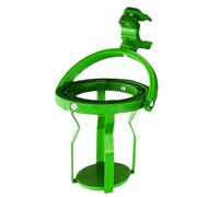 Gyroscopic Cup Holder, Self Leveling Cup Holder Clamp, 3D Printed Adjustable Clip on Hanging Cup Holder, 360°Auto-Stabilizing Anti-Spill Gyroscope Cup Holder, Fit Most Size Bottle (Green)