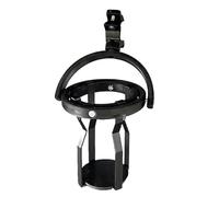 Gyroscopic Cup Holder, Self Leveling Cup Holder Clamp, 3D Printed Adjustable Clip on Hanging Cup Holder, 360°Auto-Stabilizing Anti-Spill Gyroscope Cup Holder, Fit Most Size Bottle (Black)