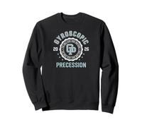 Gyroscopic Precession Disc Golf Physics Crest Sweatshirt