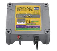GYS GYS GYSFLASH 20.12/24 PL 3-In-1 12V/24V Smart Charger/Maintenance Charger/Battery Support Unit