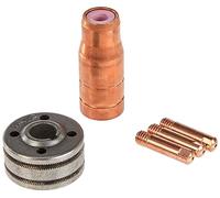 GYS 041240 WELDING KIT NO GAZ 0.9-1.0/1.2 mm, Not concerned, Set of 5 Piece