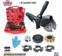 GYS 051775 Pneumatic Air MBX Surface Remover Sander Kit Tool Set