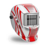 GYS - 079755 - GYS Red Venus 3/9-13 True Color Welding Helmet - Welding Helmet with True Color Technology, red, Fully Automatic, Headband provided.