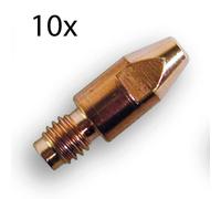GYS 10 Contact Tubes for MIG Torch 250/300A - Ø 1.0mm/M6 - 041967
