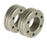 GYS 2 Drahtführungsrollen - Type C - Ø 0 8/1 0 MM - Steel/Stainless Steel -