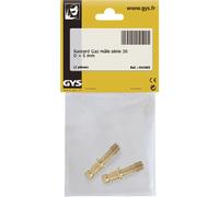 Gys 2 Quick Couplings Ø 5mm for Gas - 045705