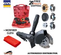 GYS Air MBX Surface Remover Sander Kit 051775 Pneumatic Tool + Microfiber Cloth