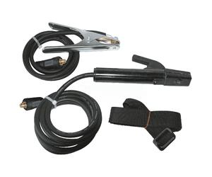 GYS Electrode Holder + Ground Clamp In MMA Set No 1 047372 200A 16Mm² Plug 10/
