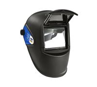 Toolit 042513 FLIP-FLAP Welder's Hard Hat Black EN 166/168/175