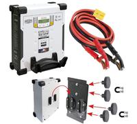 Gys Gysflash 102 12 HF 029606 Battery Charger HF 12V + MAGNETFIX Holder 029637