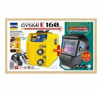 GYS GYSMI E160 E-Hand MMA Welding Machine 031548 + Welding Helmet LCD 9/13