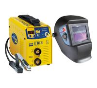 Gys Gysmi E163 E Hand MMA Electrode Welding Machine 013728 + Welding Helmet