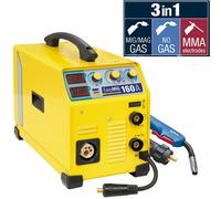 GYS Mig Mag Welder 3in1 Easymig 160 032255 With Burner and Accessories 230V