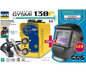 GYS MMA Inverter Welder GYSMI 130 P + Welding Helmet 031449 LCD TECHNO 11