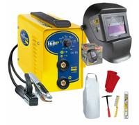 GYS Mma Inverter Welder Gysmi 160 P 013360+ Welding Helmet + Many Accessory