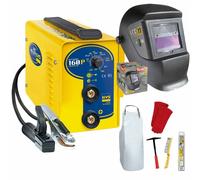 GYS Mma Inverter Welder Gysmi 160 P 013360+ Welding Helmet + Many Accessory
