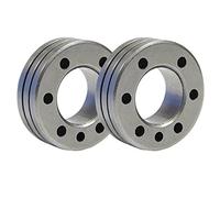 GYS - Set of 2 Drive Rolls Type C - Ø 0.6/0.8 - Steel