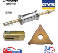GYS Short Inertia Hammer Kit 1.1kg Dent Repair Chuck + 20 Stars