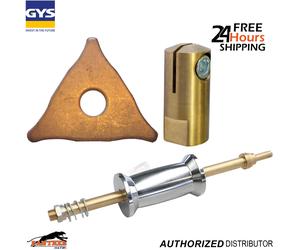 GYS Short Inertia Hammer Kit 1.1kg Dent Repair Chuck + 20 Stars