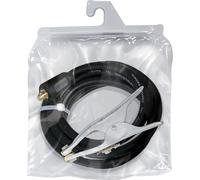 GYS Welding Earth Clamp & Cable Set (200Amp) with 10/25mm² Dinse Plug Connectors