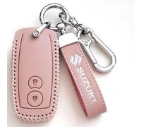 GYSCKN Car Key Cover for Suzuki Across 2020-2025, Car Key Shell Case Key Protector Case Leather Protector Car Key Fob Cover Interior Accessories,B-1