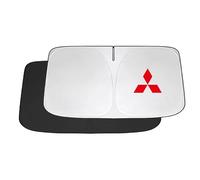 GYSCKN Car Windscreen Sun Shade for Mitsubishi Colt, Front Windscreen Sunshade Foldable Sun Shield UV Protection Preserve the Car's Interior, Car Accessories,140 * 70cm
