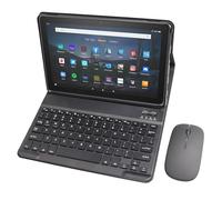 GYSDCAZ Keyboard Case for Amazon Kindle Fire HD 10&10 Plus (2021&2023) 10.1 inch, Detachable Bluetooth Keyboard with Mouse