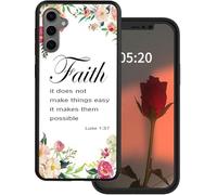 GYSYSQSH for Samsung Galaxy S25 Phone Case 6.2" 2025 with 1-37 Bible Verse Christian Design for Women Men Slim Soft TPU Silicone Anti-Scratch Shookproof Protection Cover Case for Galaxy S25 5G
