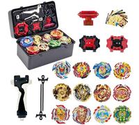 Gytobytle 12in1 Bey Spinning Tops with Box Metal Fusion Burst Blade Battling Battle Gyros Set, with Handle