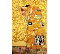 GYTRI CGFHJ Famous Gustav Klimt People Poster Color Prints Abstract Wall Art Picture《The Hug》Gustav Klimt Canvas Painting For Home Decor 50x70cm Unframed