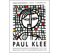 GYTRI CGFHJ Famous Paul Klee Poster Color Prints Abstract Wall Art Pictrure《Portrait of Woman》Paul Klee Canvas Painting For Home Decor 50x80cm Unframed