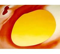 GYTRI CGFHJ Georgia O'Keeffe Poster Color Prints Abstract Wall Art Picture《Desert Flower》Georgia O'Keeffe Canvas Painting For Home Decor 50x70cm Unframed