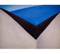 GYTRI CGFHJ Georgia O'Keeffe Poster Color Prints Abstract Wall Art Picture《Landscape》Georgia O'Keeffe Canvas Painting For Home Decor 50x70cm Unframed
