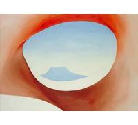 GYTRI CGFHJ Georgia O'Keeffe Poster Color Prints Abstract Wall Art Picture《Scenery in Full Bloom》Georgia O'Keeffe Canvas Painting For Home Decor 50x70cm Unframed