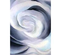 GYTRI CGFHJ Georgia O'Keeffe Poster Color Prints Abstract Wall Art Picture《White Rose》Georgia O'Keeffe Still Life Canvas Painting For Home Decor 40x60cm Unframed