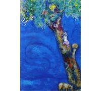 GYTRI CGFHJ Marc Chagall Poster Color Prints Abstract Wall Art Picture《Animals on the Tree》Marc Chagall Scenery Canvas Painting For Home Decor 50x80cm Unframed
