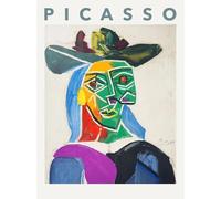GYTRI CGFHJ Pablo Picasso Poster Color Prints Abstract Wall Art Picture《Portrait of Woman Wearing a Hat》Picasso Canvas Painting For Home Decor 40x60cm Unframed