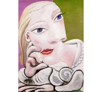 GYTRI CGFHJ Pablo Picasso Poster People Prints Abstract Wall Art Picture《Portrait of Dora Maar》Pablo Picasso Canvas Painting For Home Decor 50x60cm Unframed