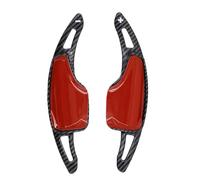 GYTTAK Car Shift Paddle Compatible with Chevrolet for Camaro 2016-2021 2022 2023 Shift Paddle Cover Car Accessories ABS Car Steering Wheel Paddle Shifter Extension(Carbon Black)