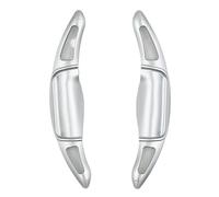GYTTAK Car Shift Paddle Compatible with for Camry 2018 2019 for Rav4 for Hybrid 2019 Styling Accessories Shift Shifter Paddle Steering Wheel Modified Paddle Cover(Silver)