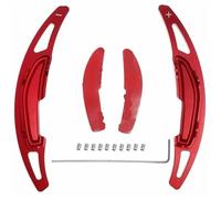 GYTTAK Car Shift Paddle Compatible with for M6 F12 F13 2013 2014 2015 2016 2017 for M3 F80 2014 2015 2016 2017 Car Steering Wheel Shift Paddle Shifter Extension(Red)
