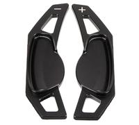 GYTTAK Car Shift Paddle Compatible with for Smart 451 453 for Fortwo 2009-2017 for Forfour 2015-2017 Car Steering Wheel Shift Paddles Extension Shifters Stickers(Black)